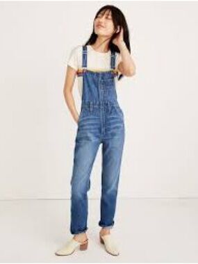 Madewell Blue Denim Women's Overalls